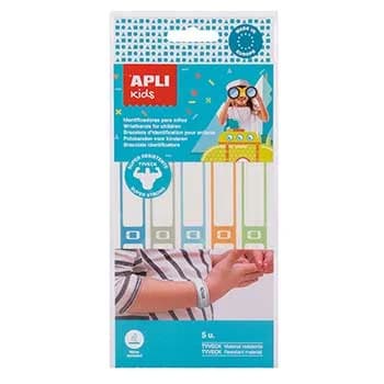 Pulseira Identificativa Kids Sortido 5un