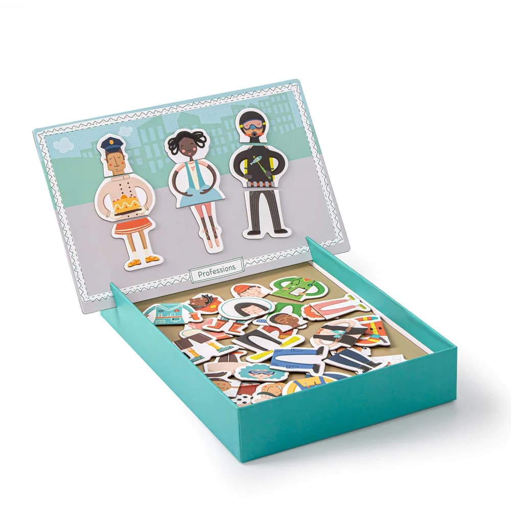 APLI Jogo Educativo Magnético Profissões 36 Peças - APL18532