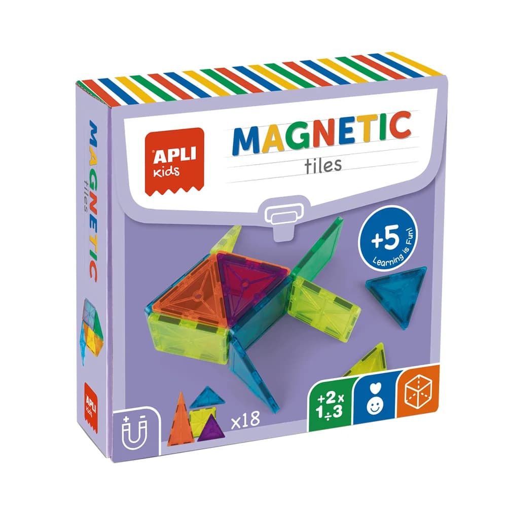 Apli Blocos Magnéticos 18 Peças