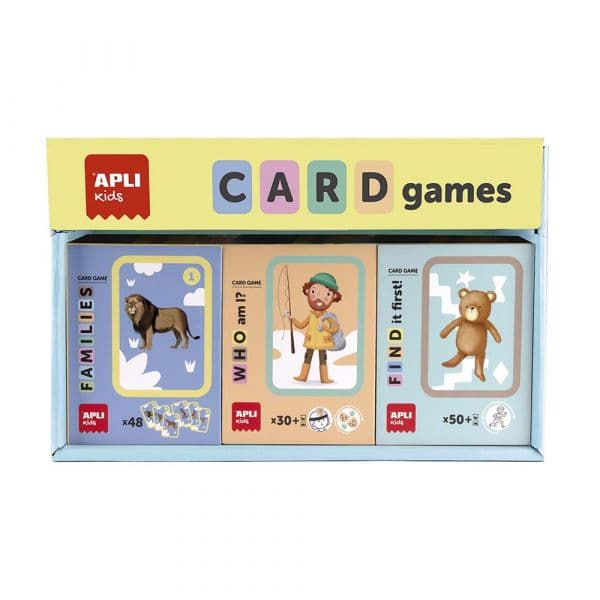 Apli Jogo de Cartas Kids 3 Temas Expositor 9un