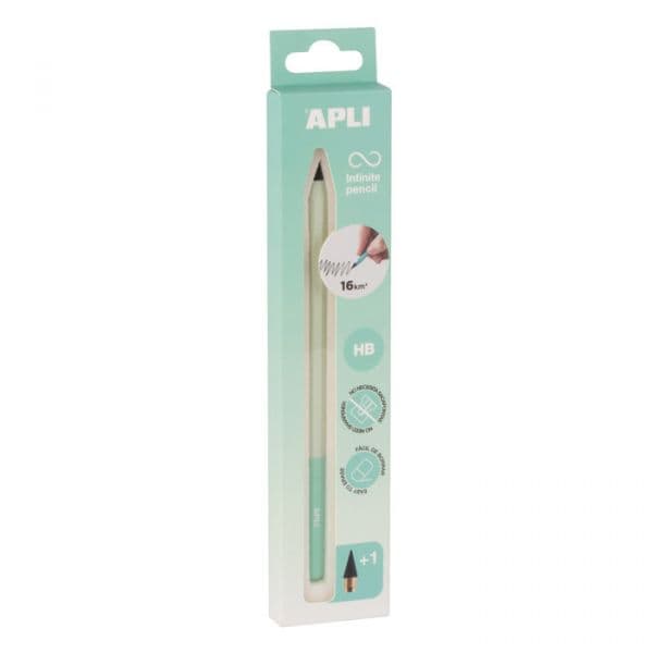 Apli Lápis infinito HB Menta 19937