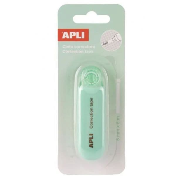 Apli Corretor Fita Verde 5mm x 6m