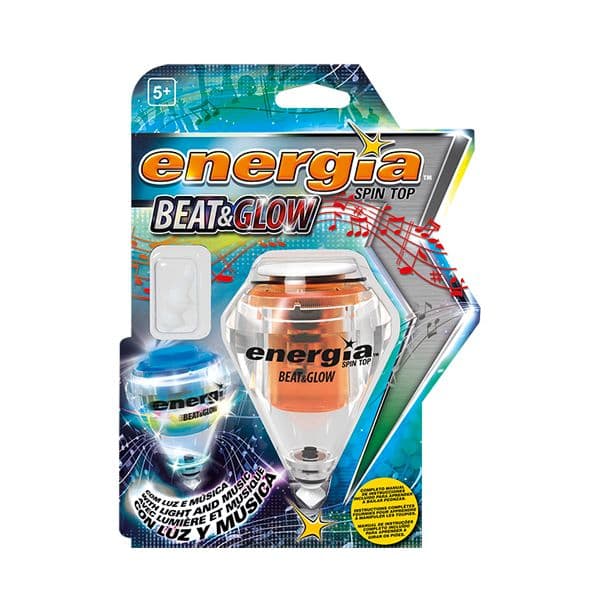 Chicos Pião Energia Beat & Glow Laranja - 89008-2