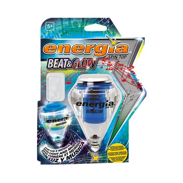 Chicos Pião Energia Beat & Glow Azul - 89008-3
