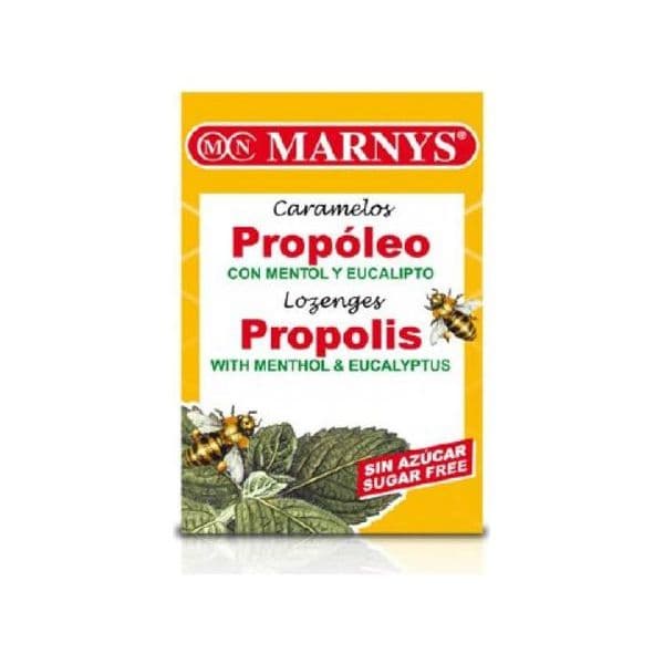 Marny's Rebuçados de Própolis sem Açúcar com Mentol e Eucalipto 36,5g