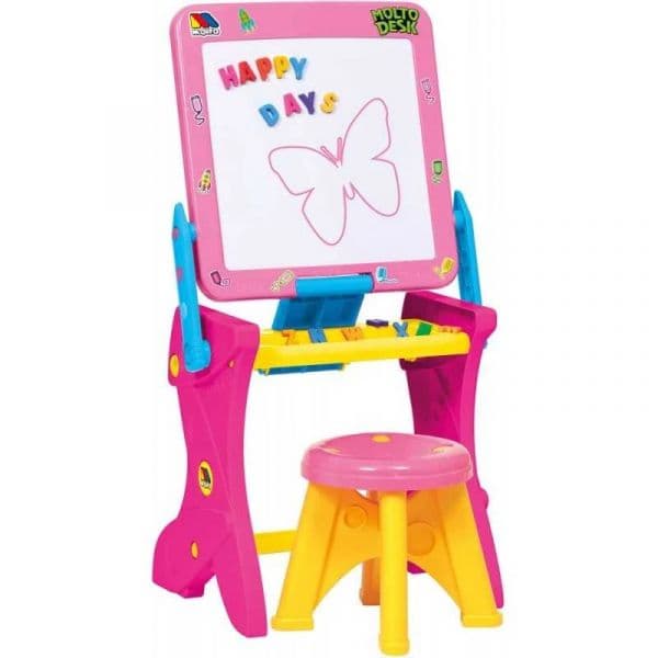 Molto Secretária e Quadro Rosa