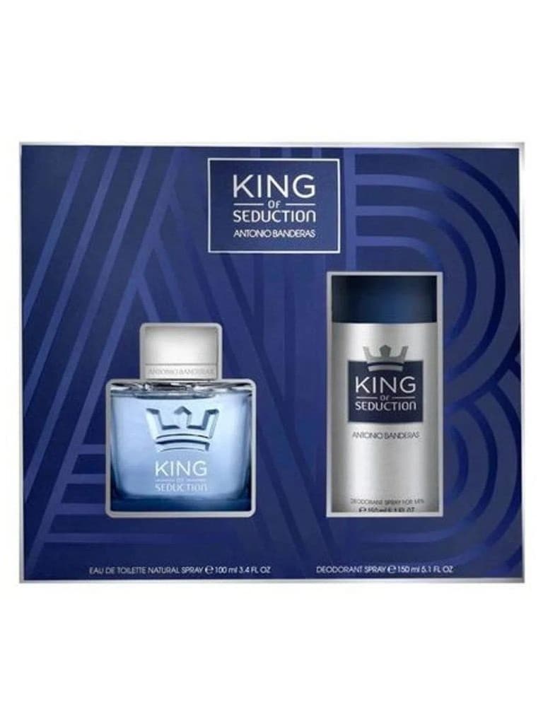 Antonio Banderas King Of Seduction Kit Eau de Toilet 100 ML + Deo Spray 150Ml