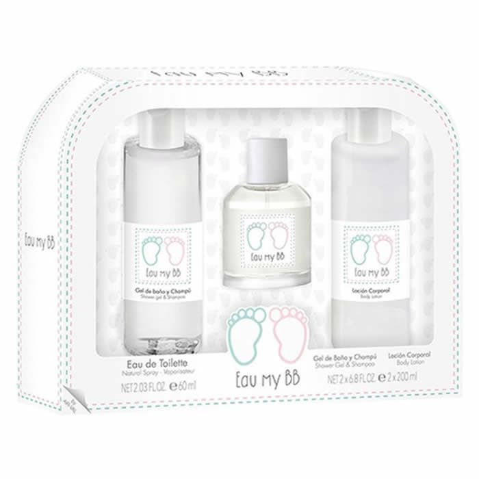 Eau My BB Eau De Toilette Spray 60ml Set 3 Produtos