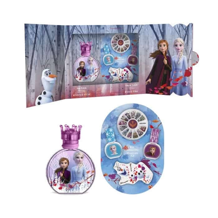 Cartoon Frozen II Eau de Toilette 100ml + Kit Manicure