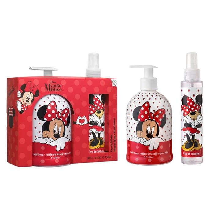 Disney Minnie Mousse Eau De Toilette Spray 150ml Set 2 Produtos
