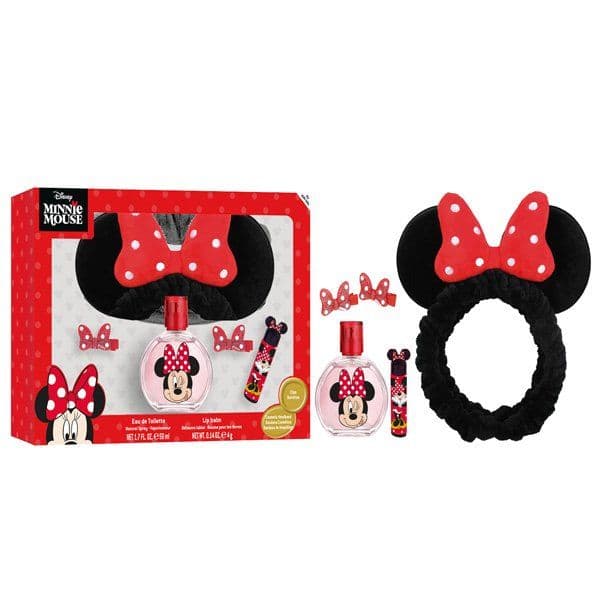 Disney Minnie Mouse Eau de Toilette 50ml + Lip Balm 4g Coffret