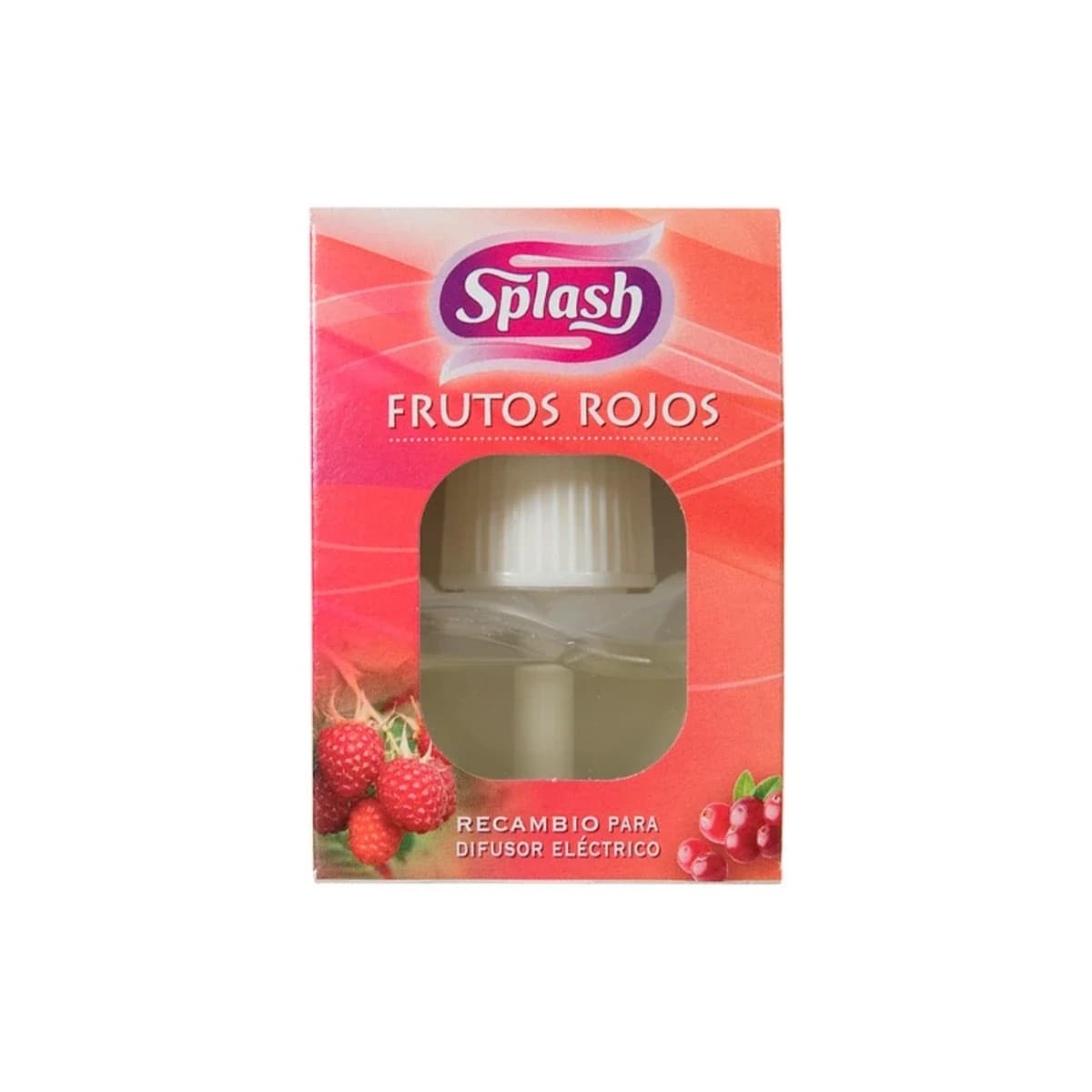 Ambientador eletrico splash frutos vermelhos recarga 25 ml