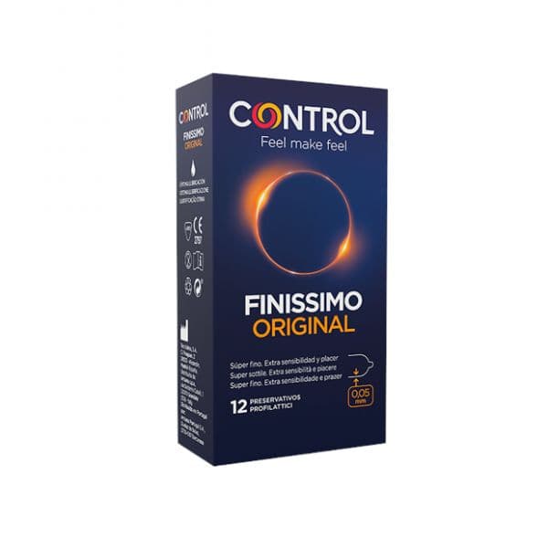 Control Preservativos Finissimo Original 12 Unidades