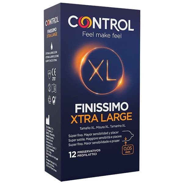 Control Finissimo XL Preservativo 12 Unidades