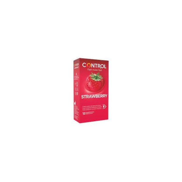 Control Morango 12 Preservativos