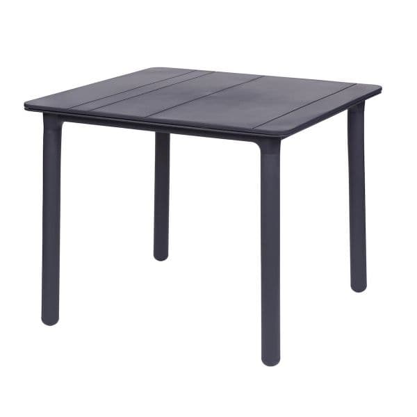 Resol Mesa Noa 90x90cm Cinzento Escuro