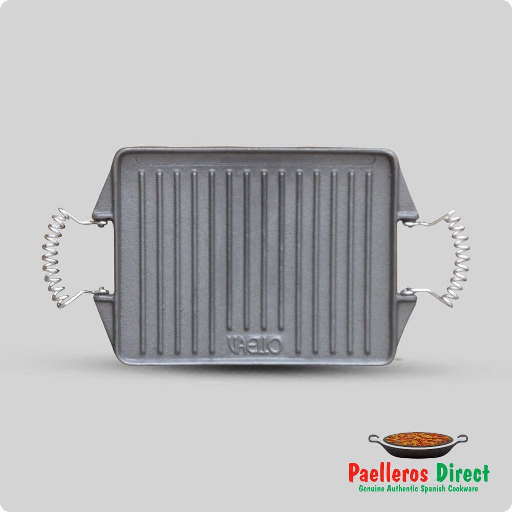 Grelhador de Ferro Fundido Retangular 27X21CM Vaello