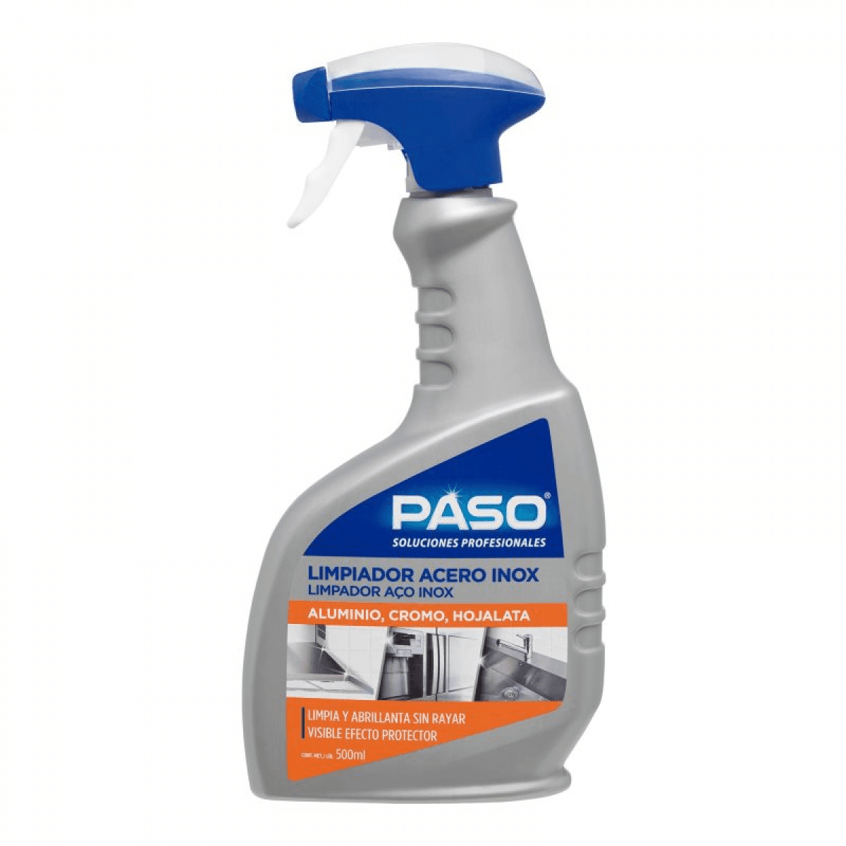 PASO Limpiador Acero Inox 500Ml 703022