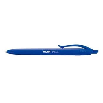 Esferográfica Azul 1mm Milan P1 Touch x 25un