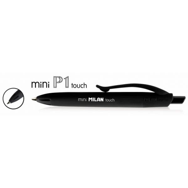 Millan Caneta Milan P1 Retratil 1 mm Touch Preto 50 Un.