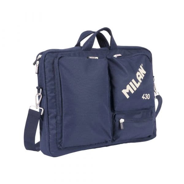 Milan Mala Coleção 430 Since 1918 para Portátil até 17" Azul
