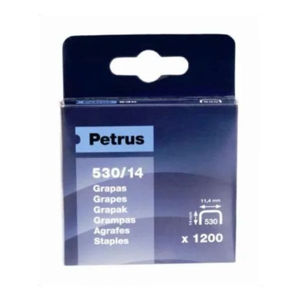 Petrus Agrafos 530/14mm Caixa 1200 unidades