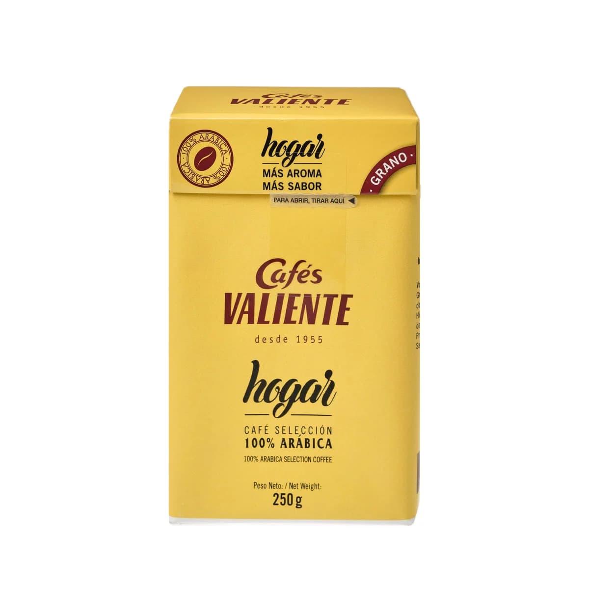 Café Em Grãos Valiente Home Arábica 100% 250G