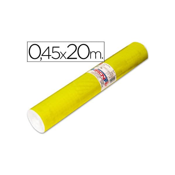 Aironfix Rolo Autoadesivo Amarelo Brilho