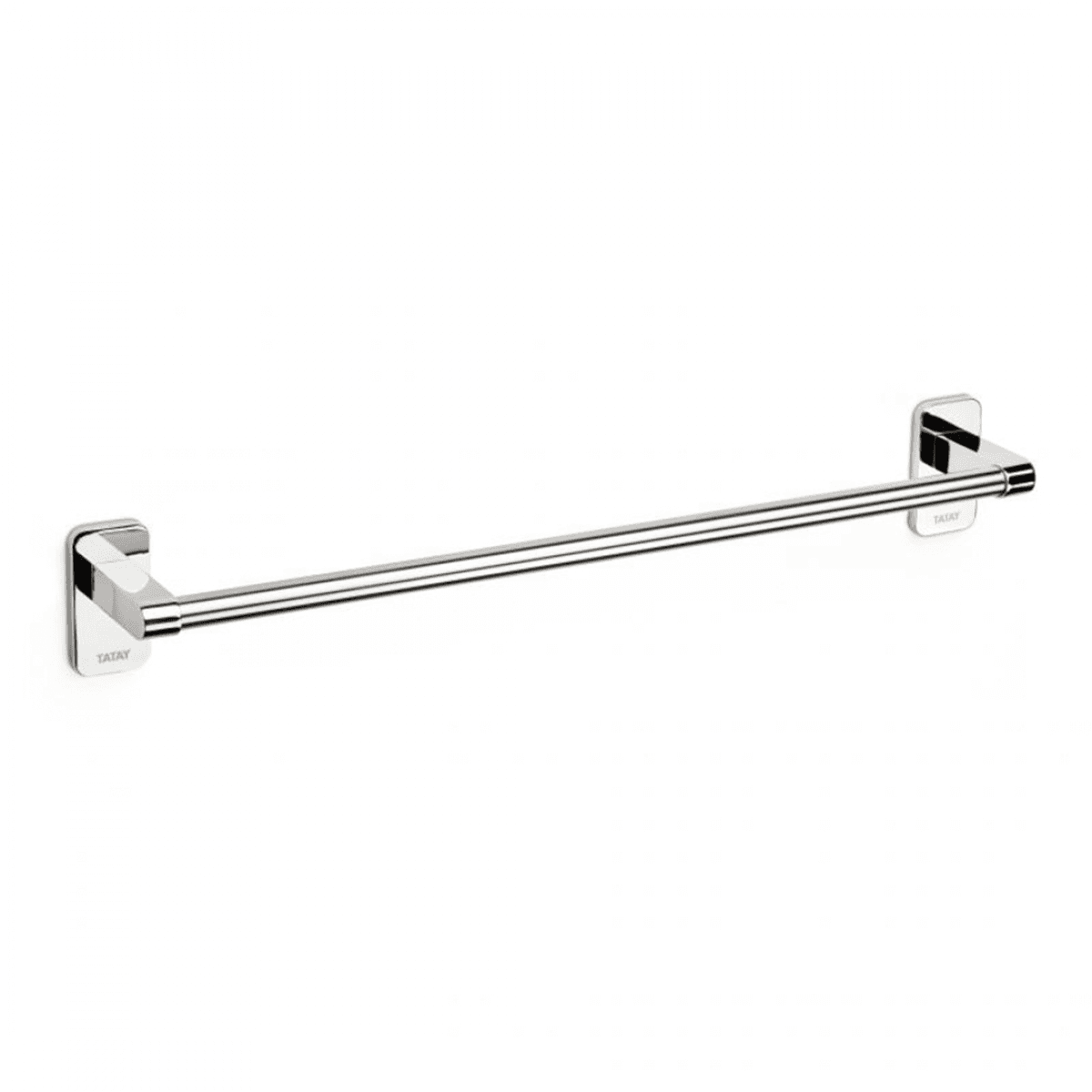 Tatay Toalheiro de Parede Slim 45cm Prateado