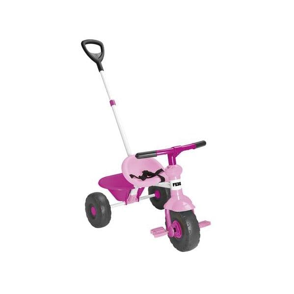 Feber Triciclo Baby Trike 2 em 1 Rosa