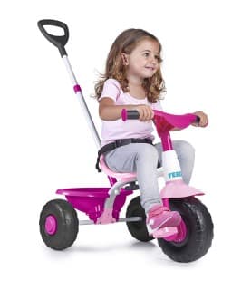 Triciclo Baby Trike 2 em 1 Rosa