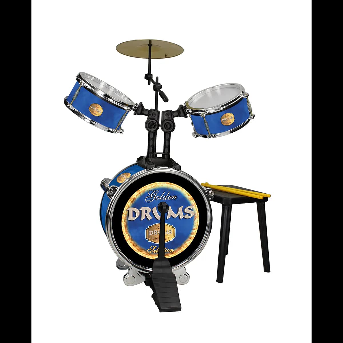 Reig Bateria Metalizada de 3 Peças - 631