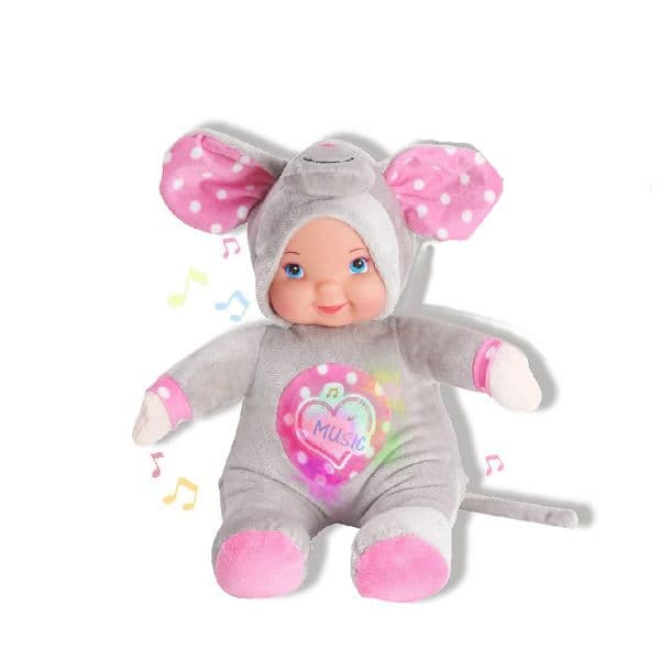 Reig Musicales Elephant Musical 35 cm Rosa