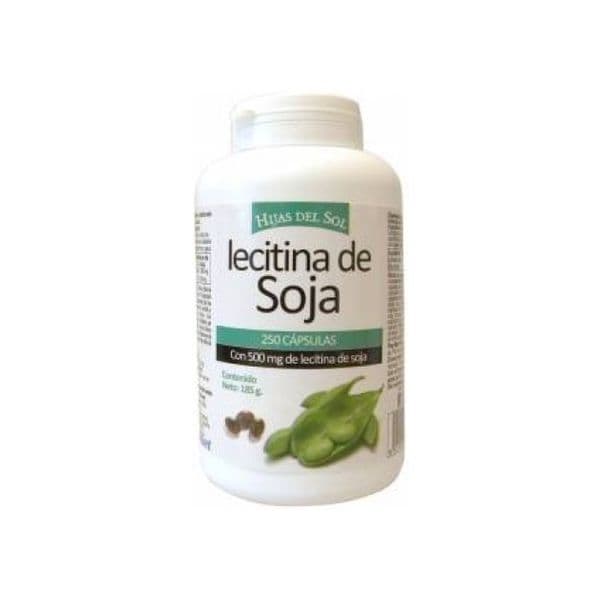 Hijas Del Sol Lecitina de Soja 250 Pérolas de 500mg