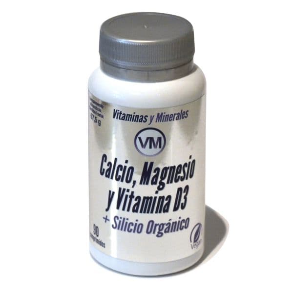 Ynsadiet Cálcio Magnésio Vtd3 Silício Orgânico 90 Comprimidos