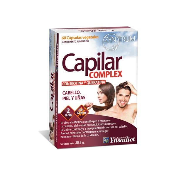 Zentrum Complexo Capilar 60 Cápsulas