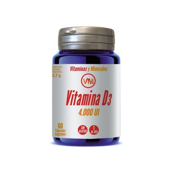 Ynsadiet Vitamina D3 (4.000 Ui) 60 Cápsulas Vegetais