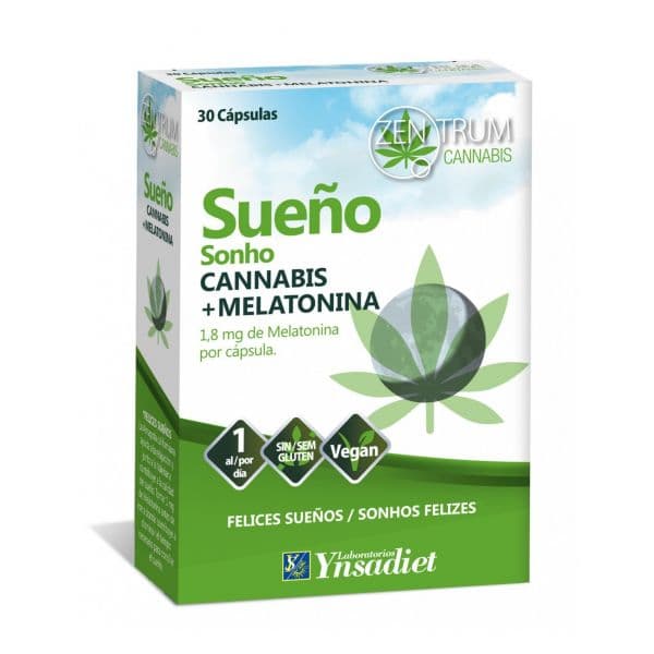 Ynsadiet Sonhos Cannabis 30 Cápsulas
