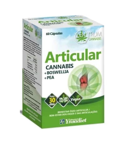 Ynsadiet Articular Cannabis 60 Cápsulas