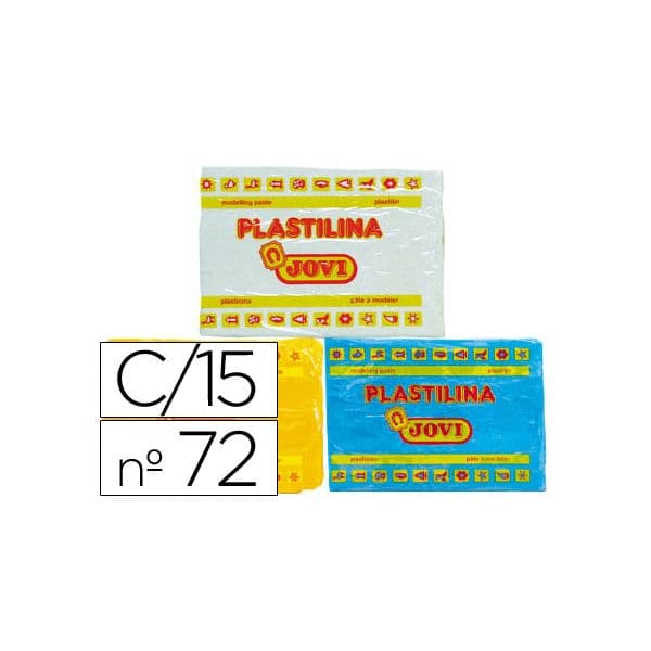 Jovi Plasticina nº 72 15un - 72S
