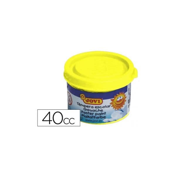 Jovi 5 Un. Guaches 40 Cc Amarelo Limao - 503/2