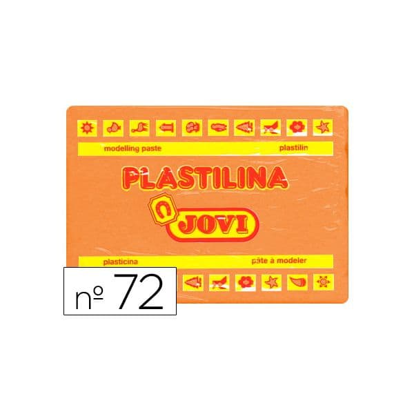 Jovi Plasticina 72 Grande. 350 g Laranja - 72-04