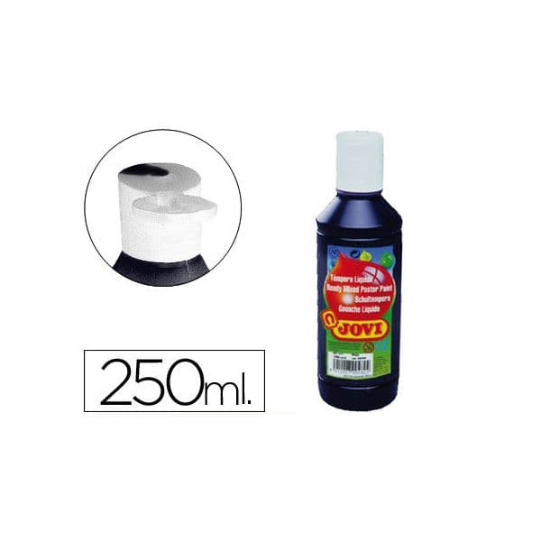 Jovi Guache Líquido 250ml Preto - 50230