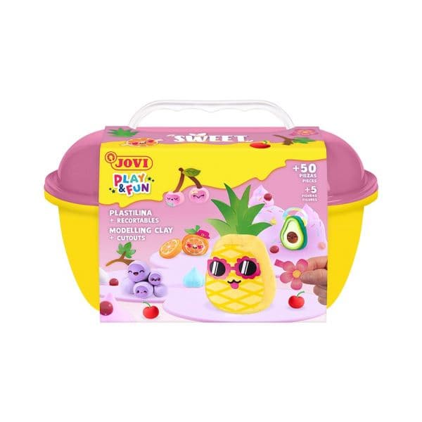 Jovi Baú Plasticina Multicolor