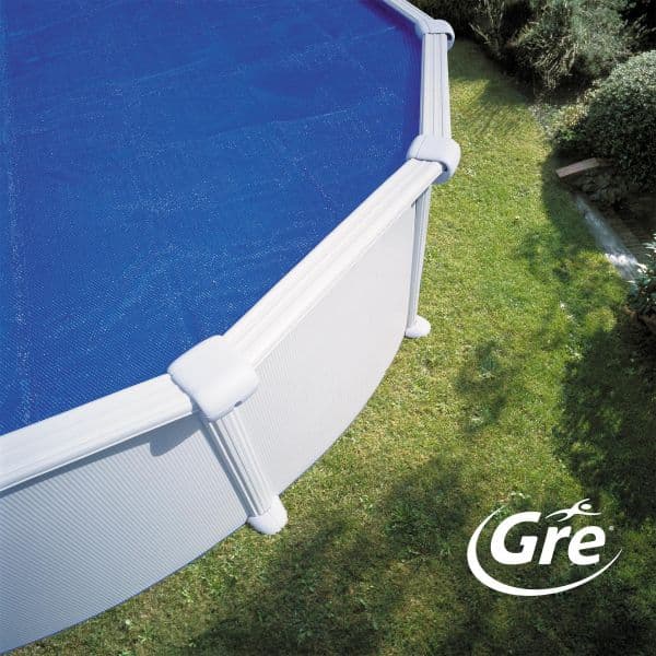 Gre Cobertura de Piscina Oval, para o Verão, 500 P - 401070