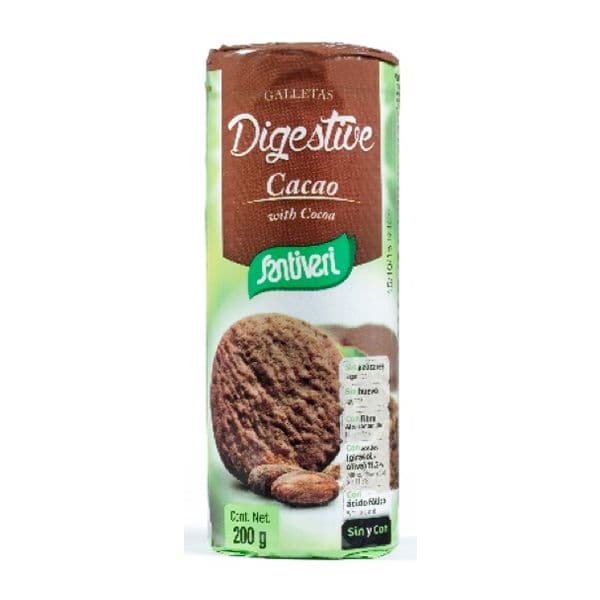 Santiveri Noglut Bolachas Digestivas com Cacau 200g