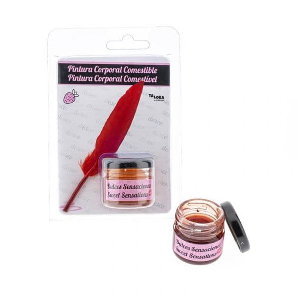 Diverty Sex Pintura Corporal Besable Fresa