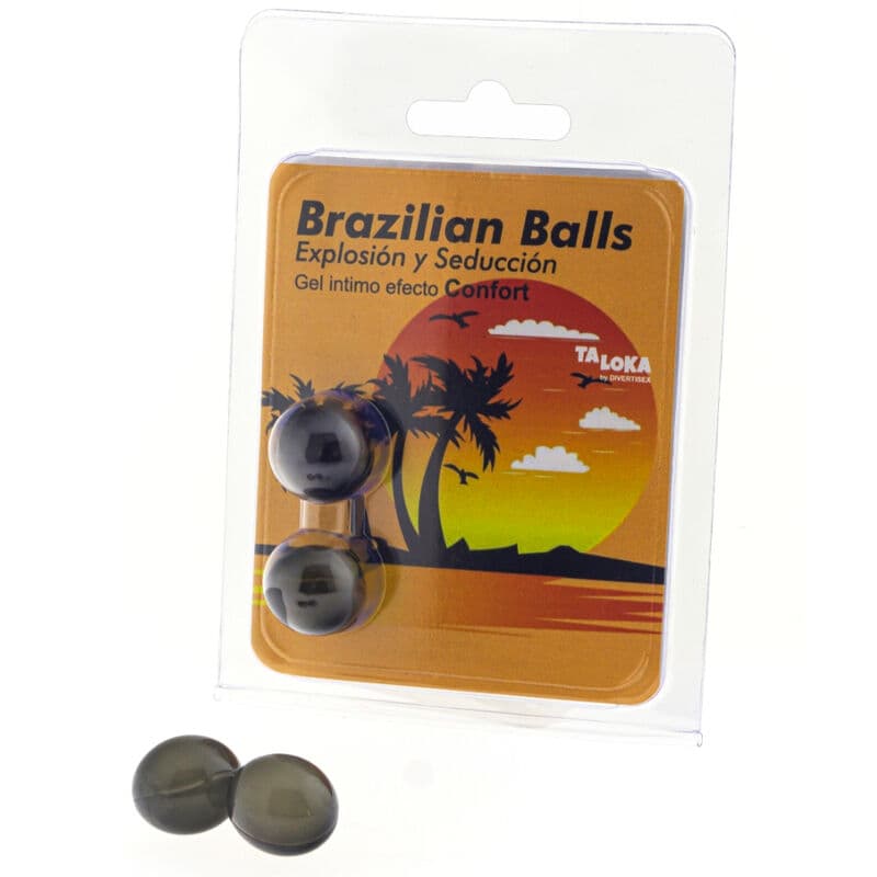 Diverty Sex Set 2 Brazilian Balls Gel Excitante Efecto Confort