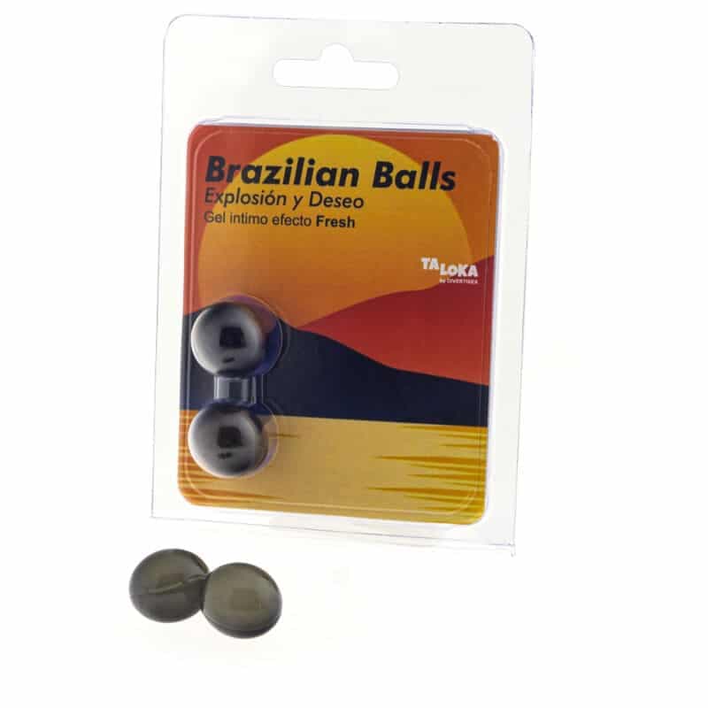 Diverty Sex Set 2 Brazilian Balls Gel Excitante Efecto Fresh