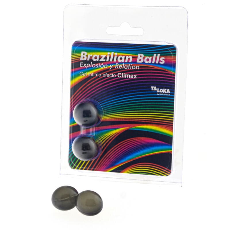 Diverty Sex Set 2 Brazilian Balls Gel Excitante Efecto Climax